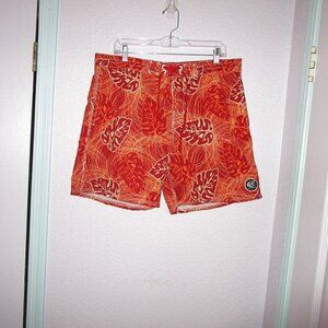 Wave Life Swim Trunks Mens XL Pockets Stretch Board Shorts Surf Beach Resort NWT